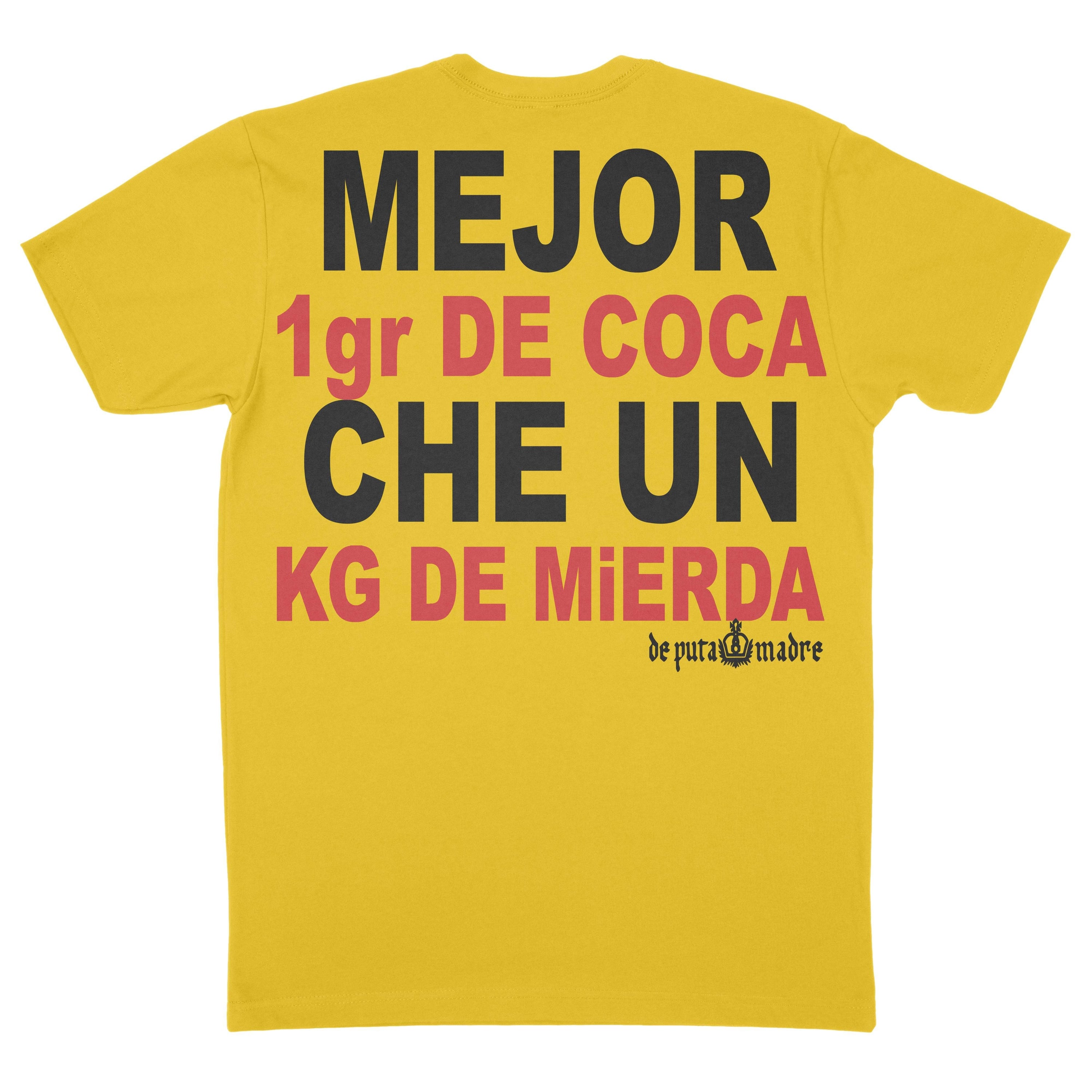 Men's T-Shirt featuring a unique Narcos print, crafted from 100% Jersey cotton, showcasing a trendy design with high-quality finishing.