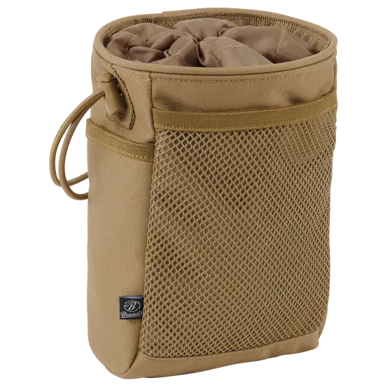Molle Pouch Tactical in robust 600DEN polyester, featuring multiple pockets and PALS fastening loops.