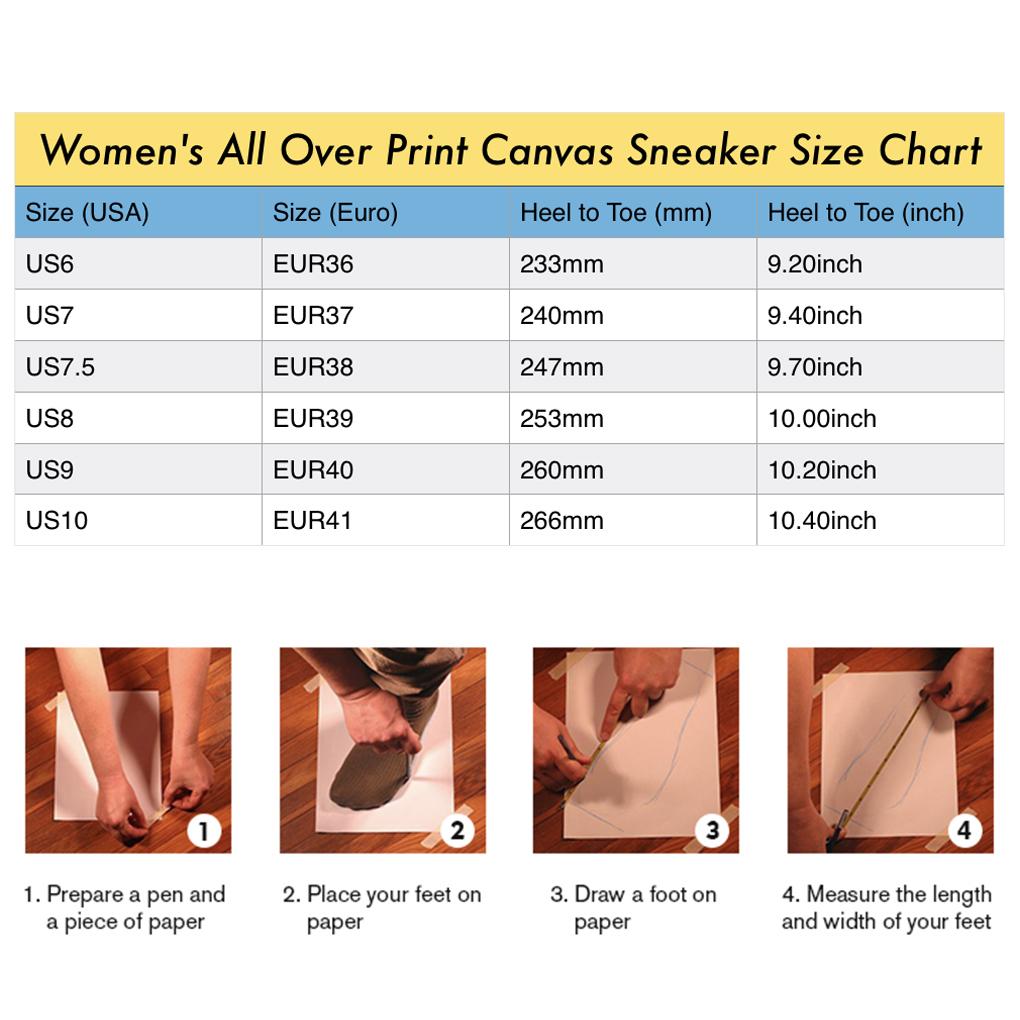 PRAYER Women's All Over Print Canvas Sneakers showcasing vibrant patterns and a stylish design, perfect for street fashion.