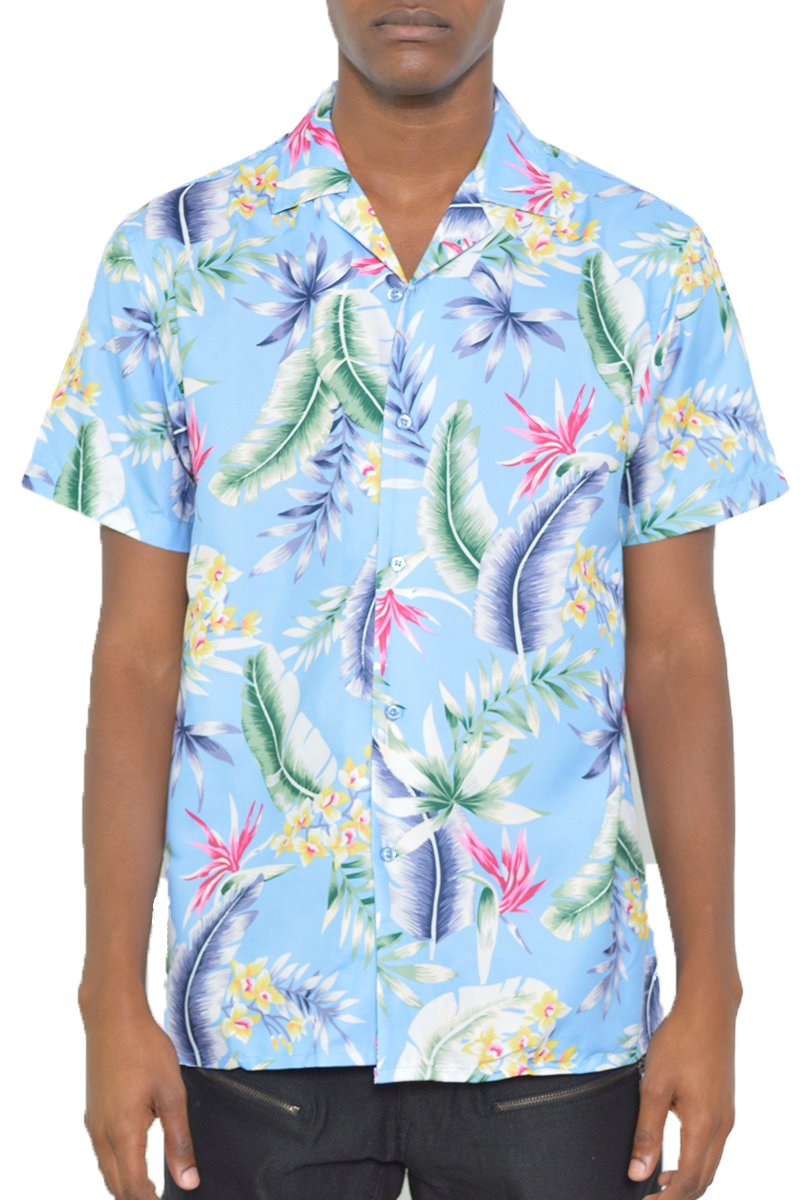 PREY Short Sleeve Shirt WS7405 in a stylish design, made from 100% polyester, showcasing a regular fit suitable for various occasions.