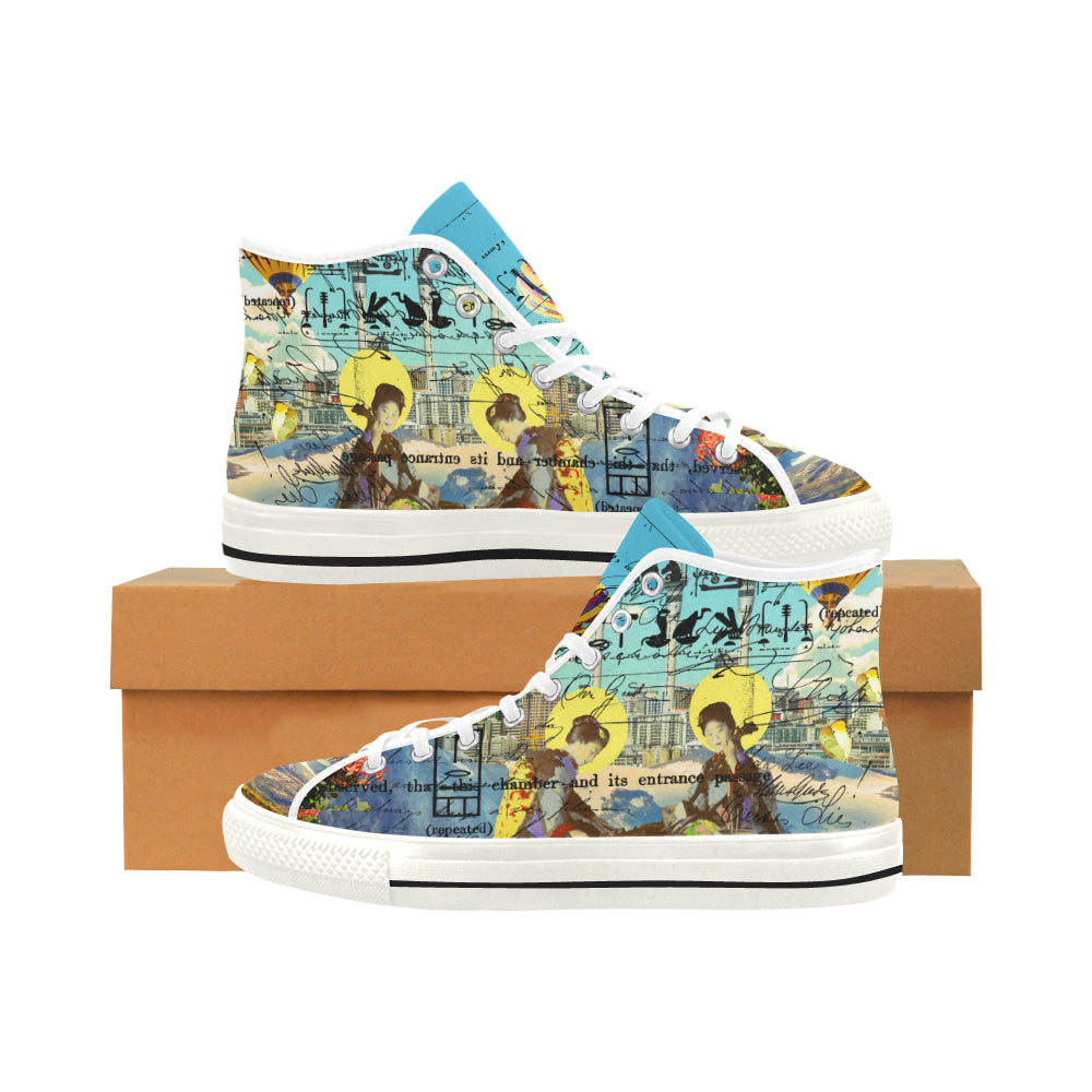 THE CONCERT II Men's All Over Print Canvas Sneakers featuring a vibrant all over print design, lace-up closure, and durable rubber outsole.