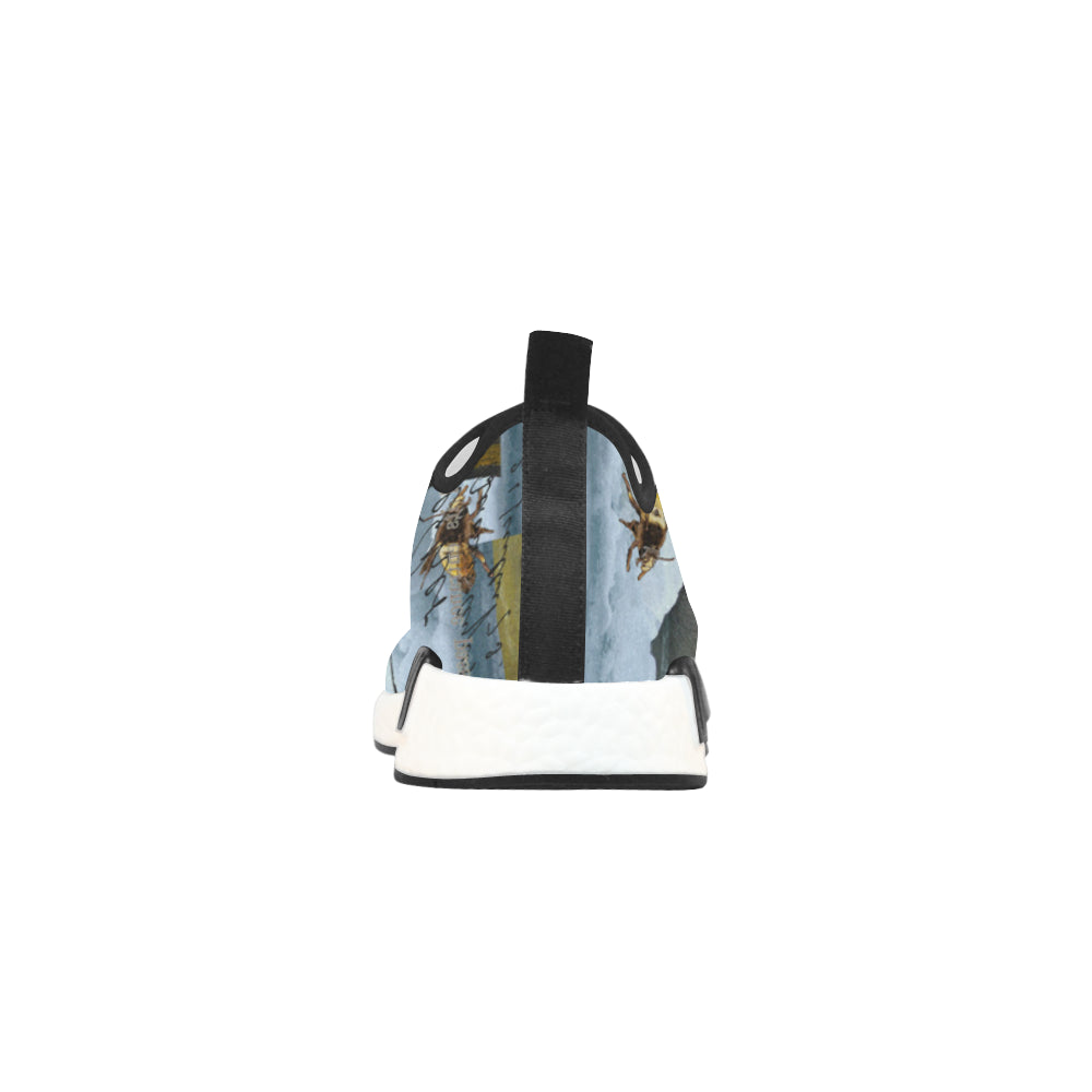 THE YOUNG KING II Men’s All Over Print Running Shoes featuring a vibrant design and breathable mesh material.