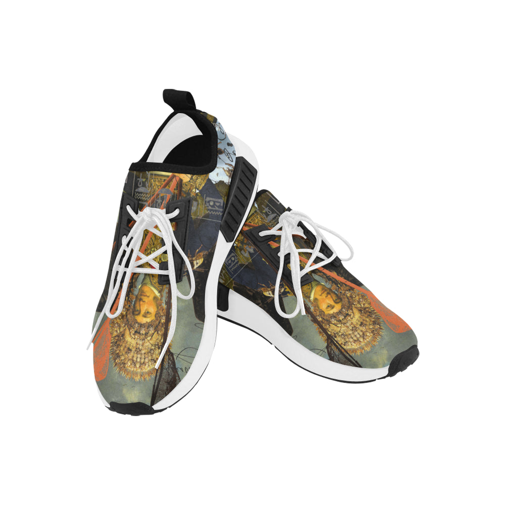 THE YOUNG KING II Men’s All Over Print Running Shoes featuring a vibrant design and breathable mesh material.