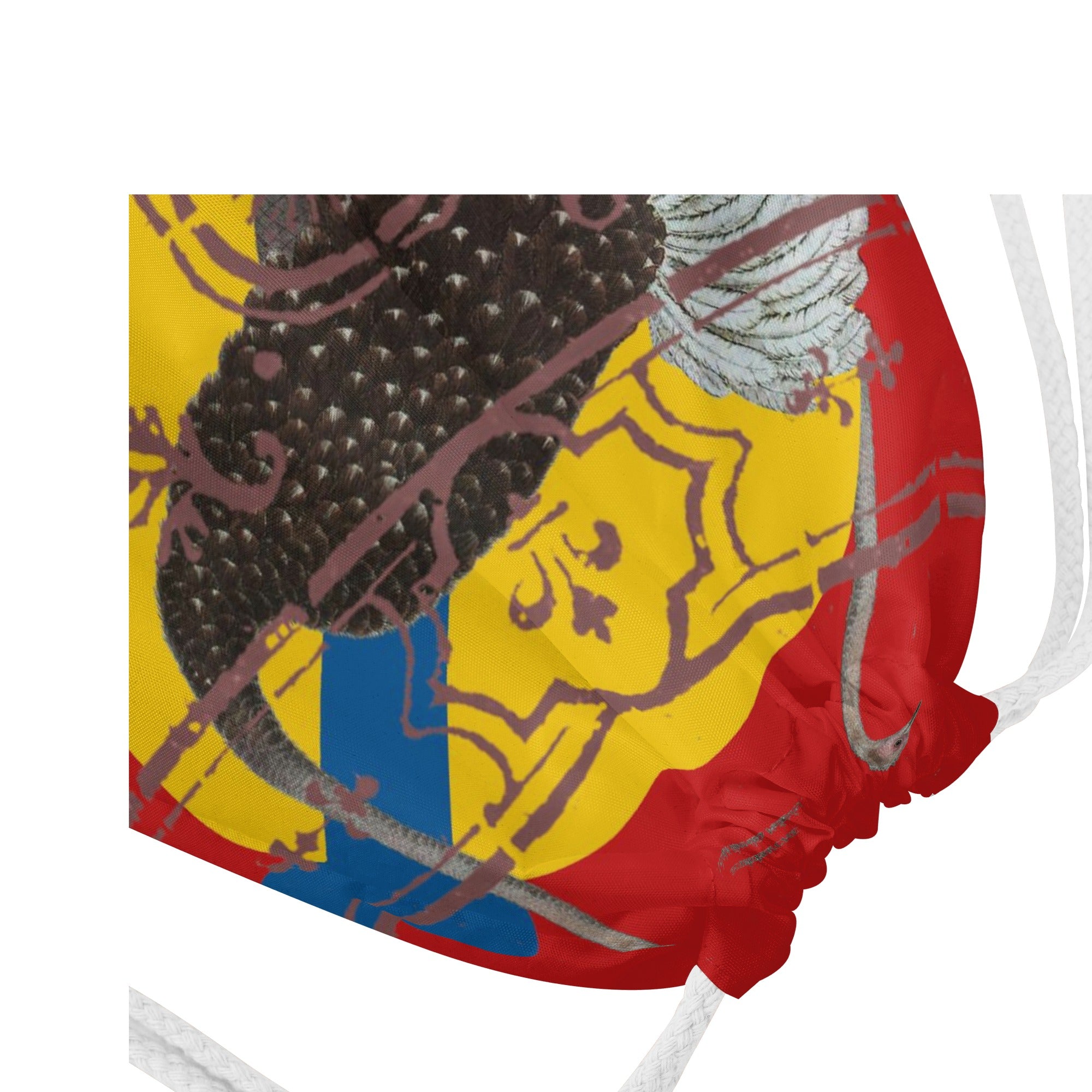 The Young King Alt. 2 II unisex running shoes featuring a pastel translucent air sole and colorful collage design.