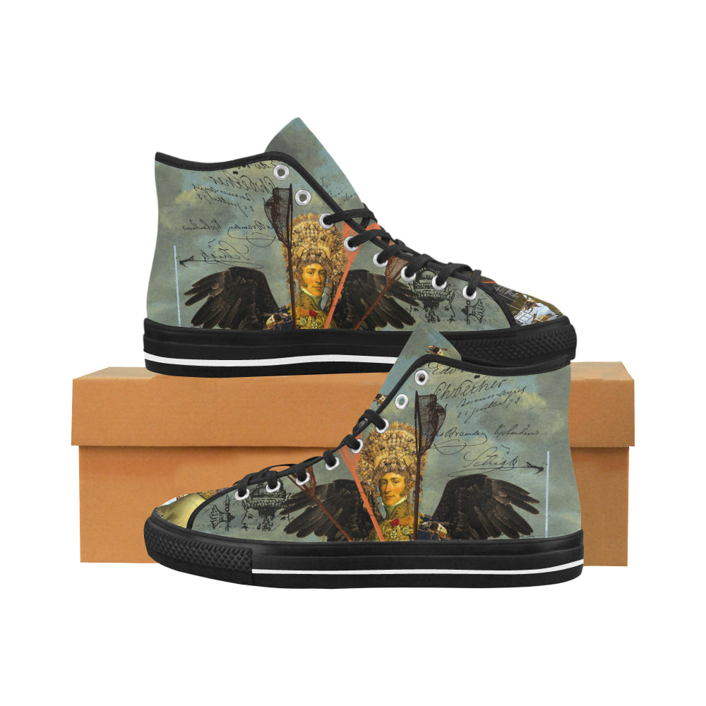THE YOUNG KING ALT. 2 II Women's All Over Print Canvas Sneakers featuring a vibrant all-over print design, lace-up closure, and durable rubber outsole.