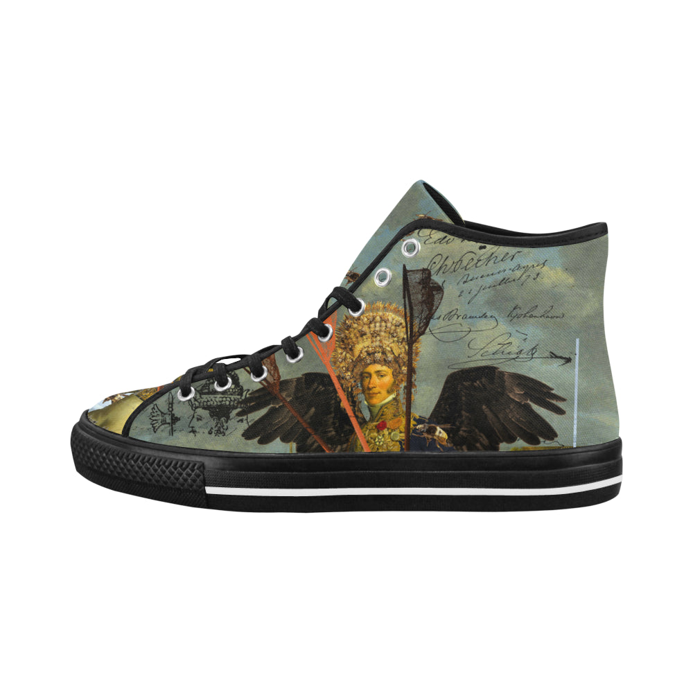 THE YOUNG KING ALT. 2 II Women's All Over Print Canvas Sneakers featuring a vibrant all-over print design, lace-up closure, and durable rubber outsole.