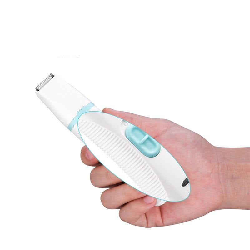 3 In 1 Professional Pet Cat Dog Hair Trimmer with multiple grooming heads and ergonomic design, ideal for pet grooming.