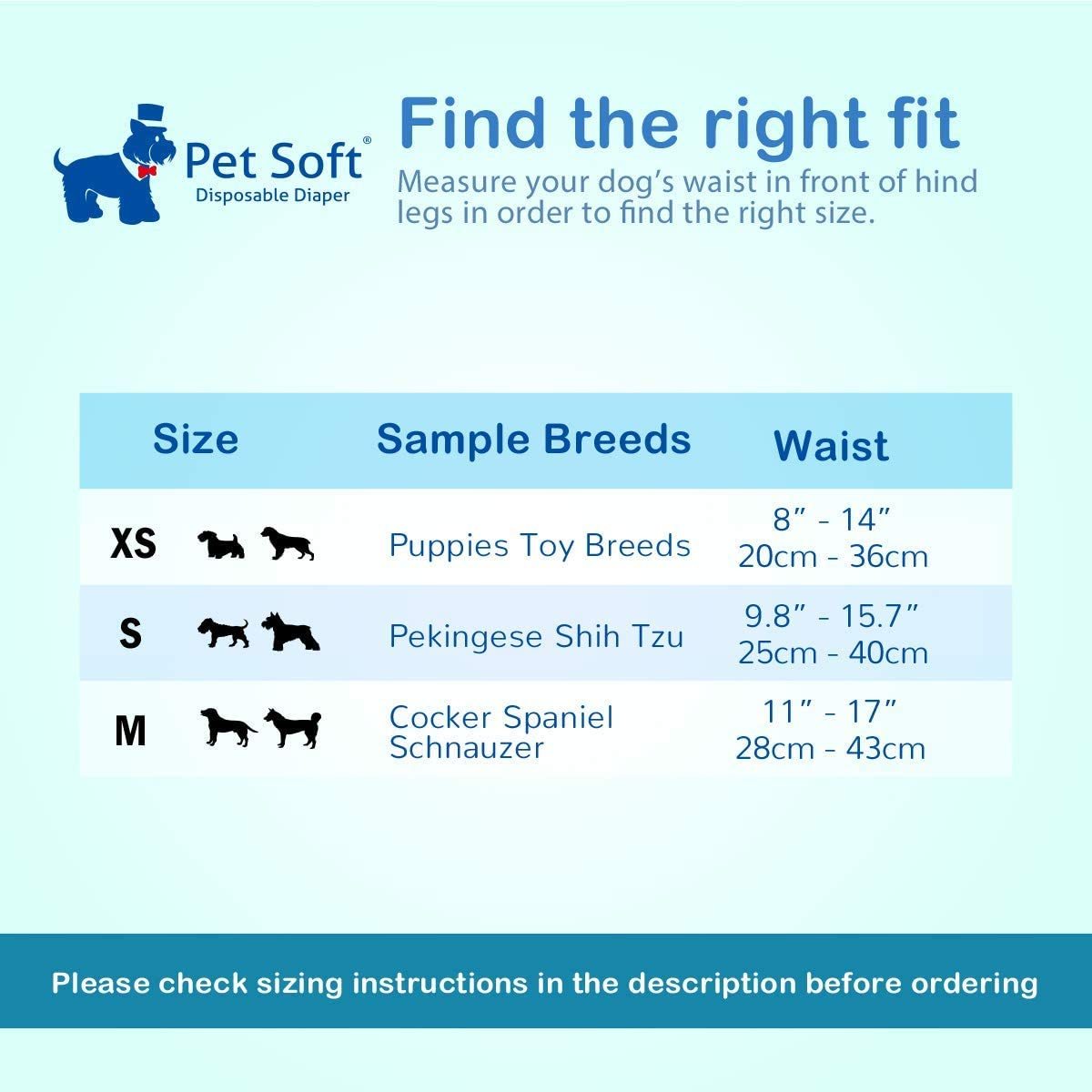 Disposable dog diapers for female dogs featuring a stylish jeans pattern, designed for comfort and super absorbency.