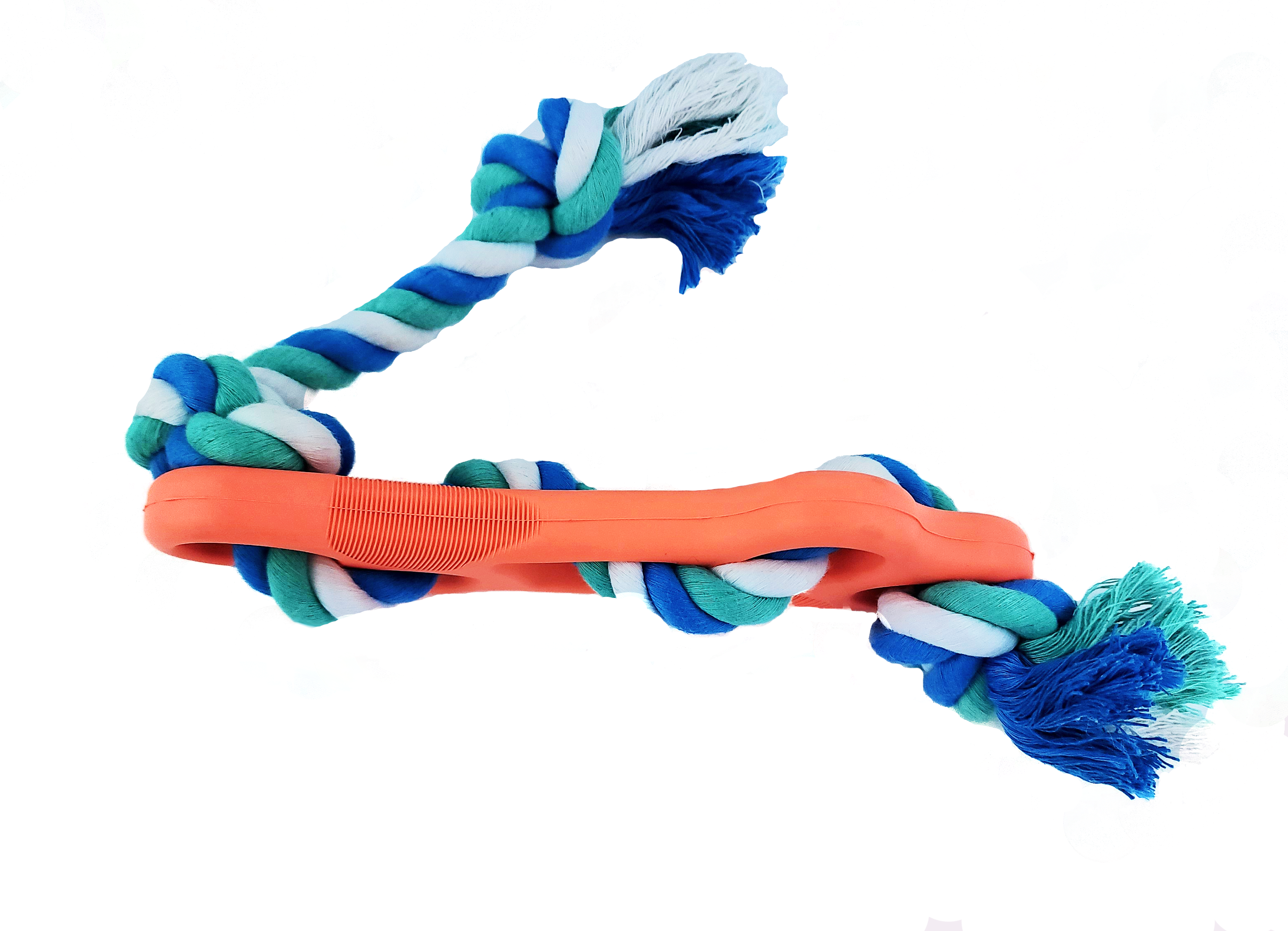 Colorful dog rope chew toy