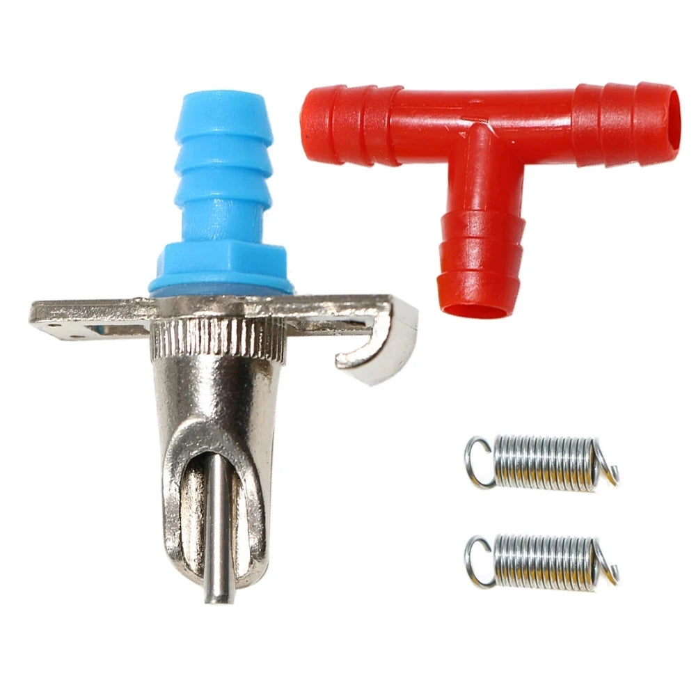 5 Pcs Rabbit Nipple Drinking Water Interface made of zinc alloy, designed for easy installation and leak-proof hydration for rabbits.