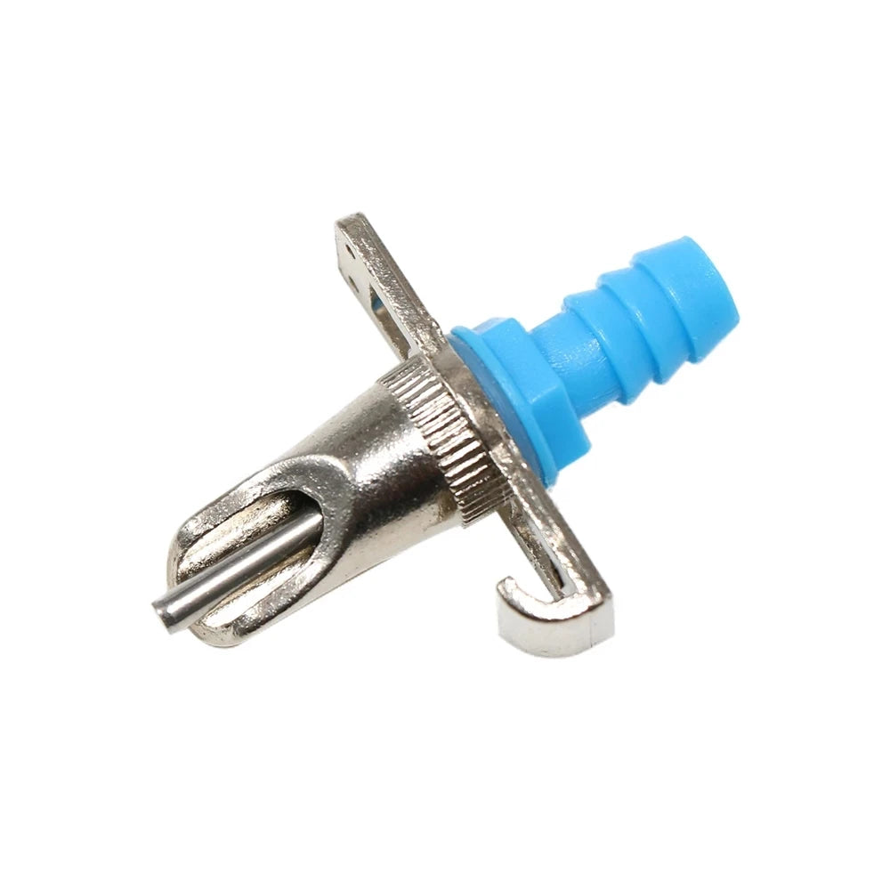 5 Pcs Rabbit Nipple Drinking Water Interface made of zinc alloy, designed for easy installation and leak-proof hydration for rabbits.