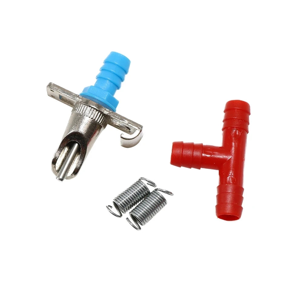 5 Pcs Rabbit Nipple Drinking Water Interface made of zinc alloy, designed for easy installation and leak-proof hydration for rabbits.