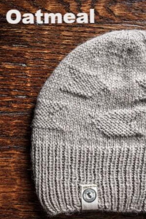 Adventure Required Messner Alpaca Hat, hand-knit from 100% baby alpaca wool, showcasing a stylish design inspired by great explorers.