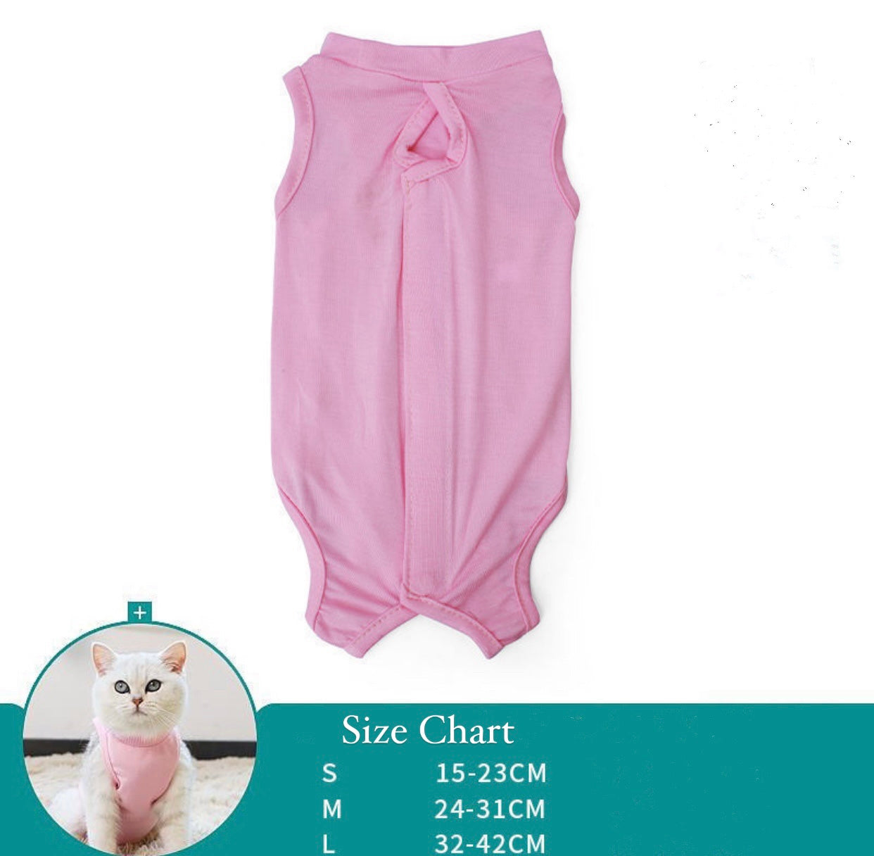 Comfortable after spay surgery clothes for female pets, designed for recovery with a flexible fit.