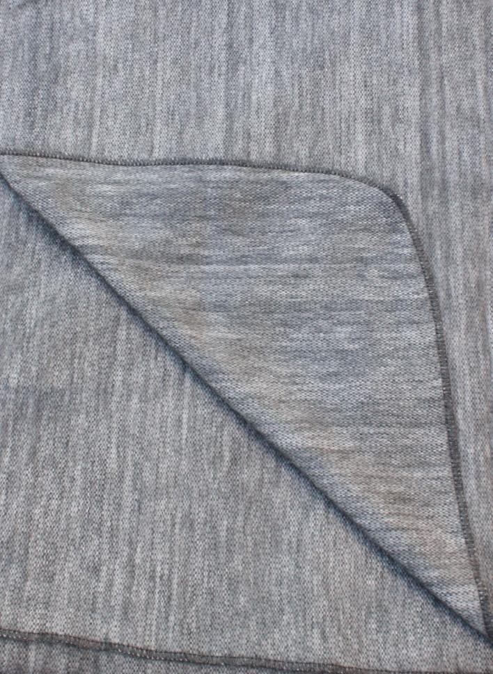 Luxurious Alpaca at Home Alpaca Throw featuring a brushed striped design, perfect for cozying up at home or on the go.