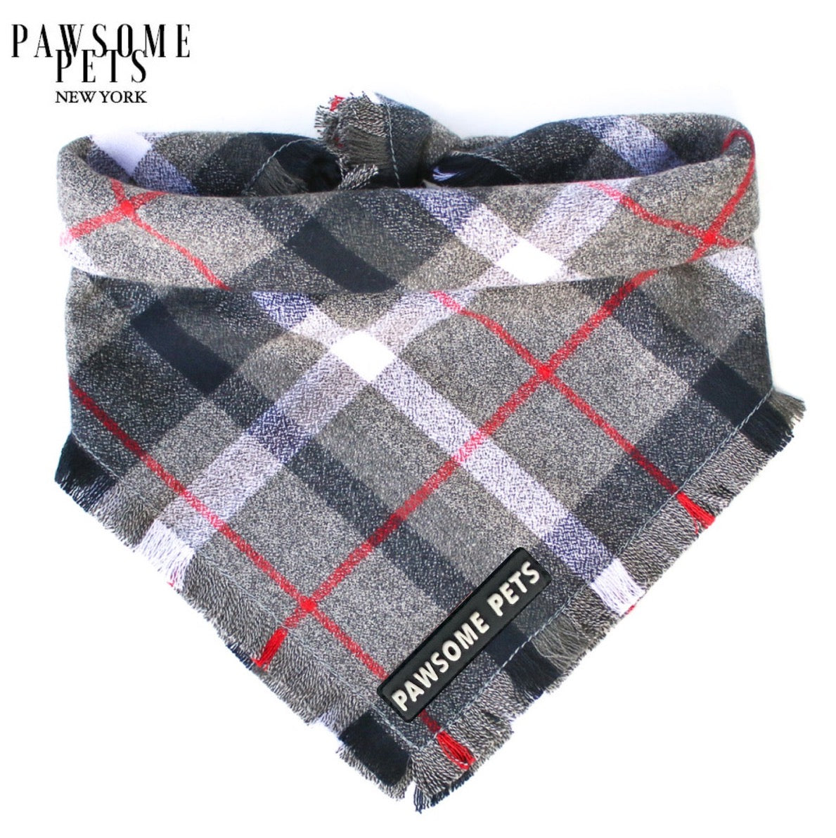 Ranger Bandana made from 100% cotton featuring Pawsome Pets logo, designed for pets.