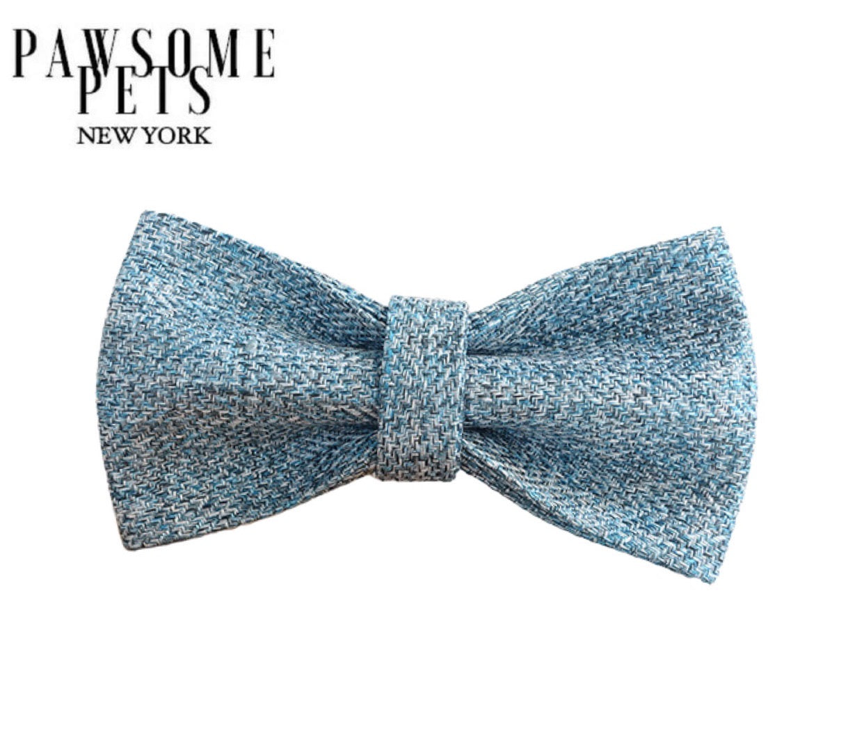 Stylish BOWTIE - CAPRI made from 100% cotton with Velcro straps, perfect for pets.