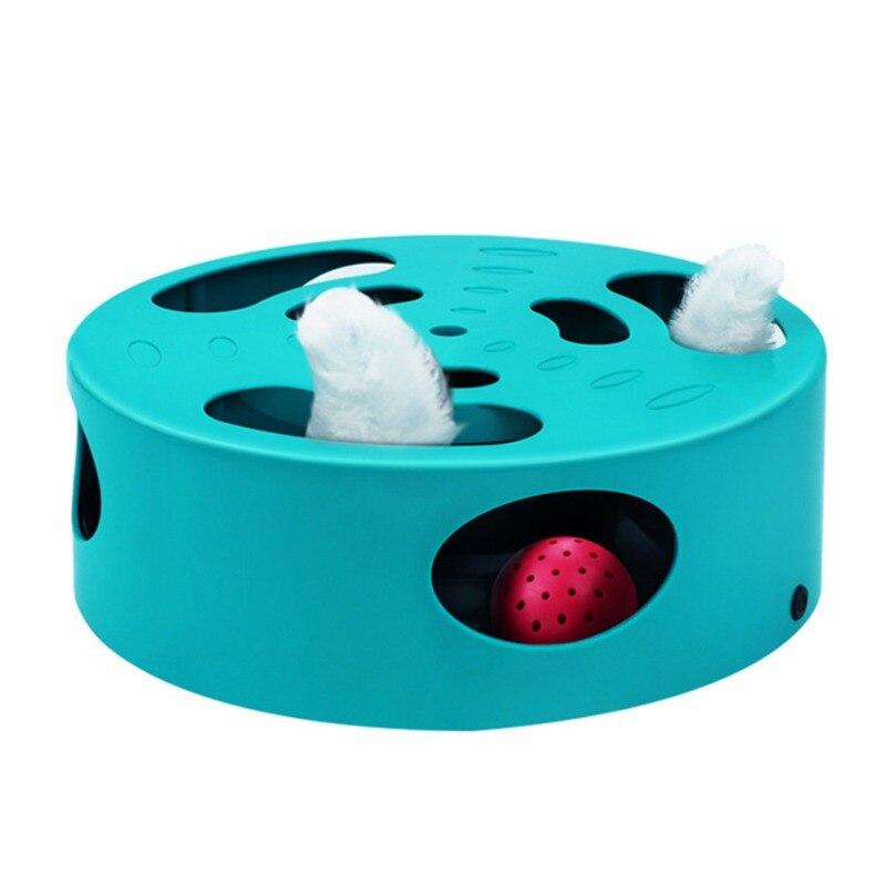 Interactive Cat Hunt Toy featuring a running mouse in a maze, designed for engaging play and exercise for cats.