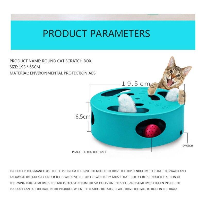 Interactive Cat Hunt Toy featuring a running mouse in a maze, designed for engaging play and exercise for cats.