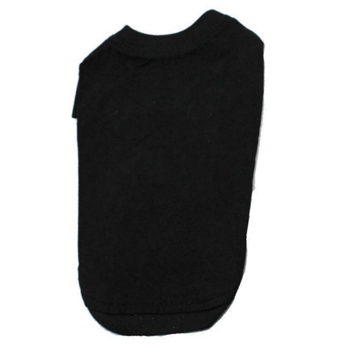 A stylish black t-shirt designed for cats, featuring a comfortable fit and made from 100% cotton, ideal for Sphynx and Rex breeds.