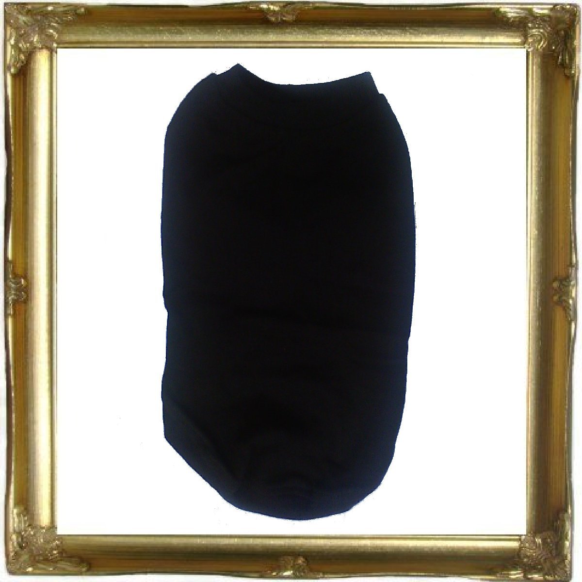 A stylish black t-shirt designed for cats, featuring a comfortable fit and made from 100% cotton, ideal for Sphynx and Rex breeds.