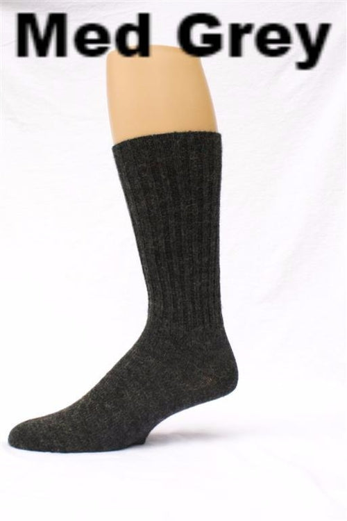 A pair of Classic Alpaca Socks showcasing their soft texture and elegant design, suitable for both casual and formal wear.