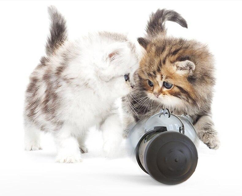 A colorful Dog Cat Toy Pet Tumbler designed for interactive play, featuring a slow food dispensing mechanism for dogs and cats.