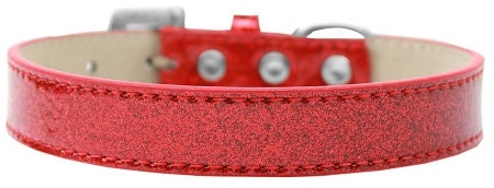 Plain Ice Cream Collar for dogs, 3/4" wide, available in multiple colors and sizes, showcasing a stylish design.