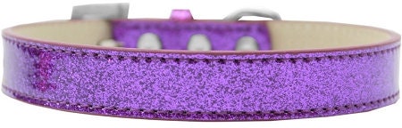 Plain Ice Cream Collar for dogs, 3/4" wide, available in multiple colors and sizes, showcasing a stylish design.