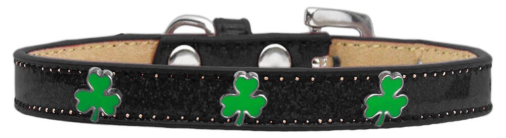 Shamrock Ice Cream Collar for dogs featuring colorful widgets, perfect for stylish pets.