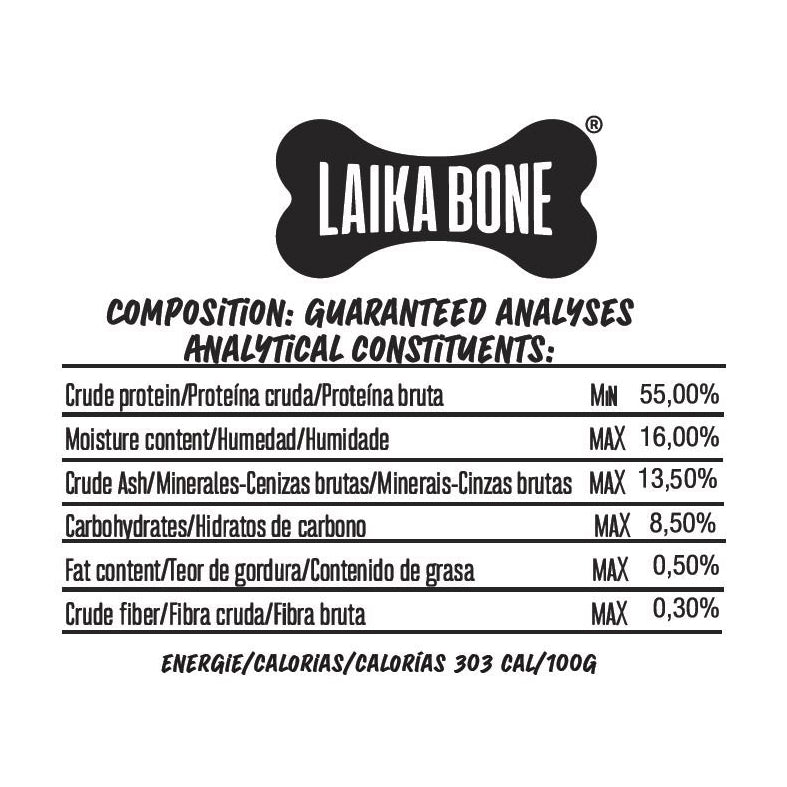 A box of Dog Treats Cheese & Ham/Bacon Chew, featuring natural ingredients and a delicious flavor for dogs.