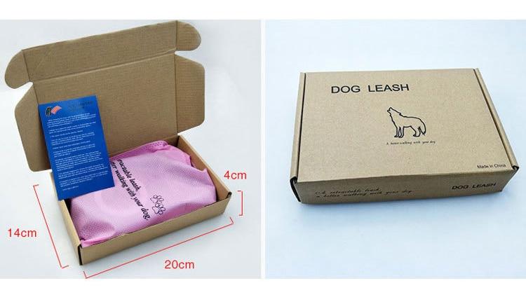 Durable automatic retractable pet dog leash in a solid design, suitable for dogs and cats, showcasing its flexible extending lead feature.