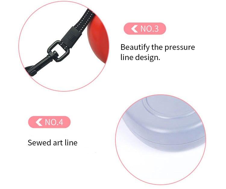 Durable automatic retractable pet dog leash in a solid design, suitable for dogs and cats, showcasing its flexible extending lead feature.