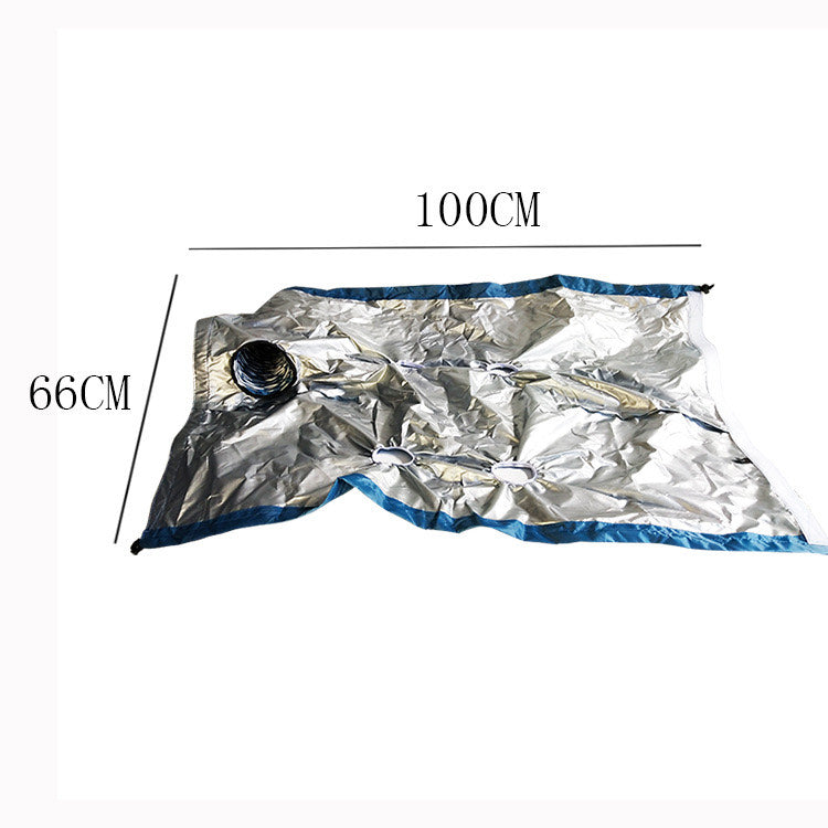 A comfortable Easy Dog Dryer & Trim Pets Bag designed for safe and calm pet grooming, featuring adjustable straps and breathable fabric.