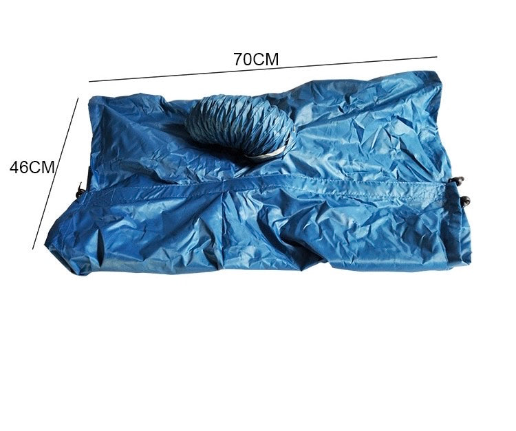 A comfortable Easy Dog Dryer & Trim Pets Bag designed for safe and calm pet grooming, featuring adjustable straps and breathable fabric.