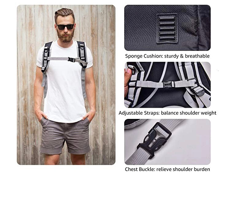 Extend Backpack for Pets featuring transparent design, ventilation holes, and ergonomic shoulder strap for comfortable travel.