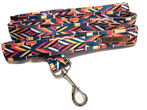 Finnigan Designer 7ft Dog Lead showcasing luxury design and durable materials, perfect for large dogs.