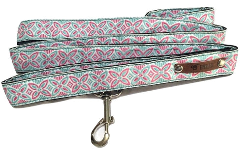 Finnigan Designer 7ft Dog Lead showcasing luxury design and durable materials, perfect for large dogs.