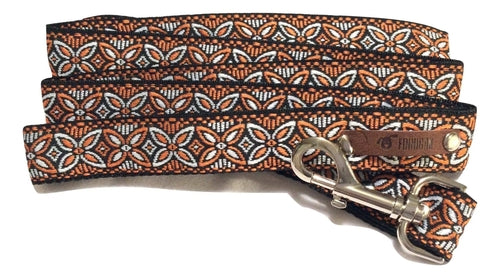 Finnigan Designer 7ft Dog Lead showcasing luxury design and durable materials, perfect for large dogs.