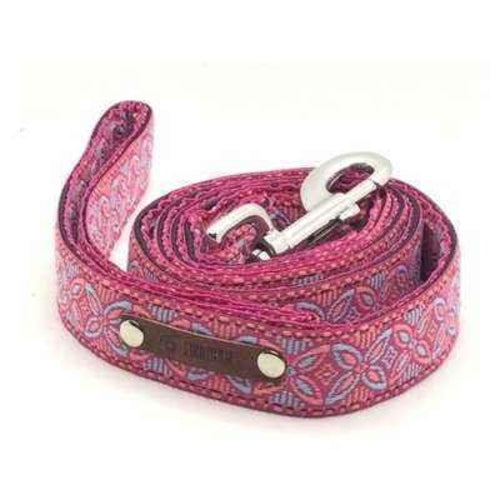 Finnigan's Designer Dog Collar No.11L, a stylish and durable collar for large dog breeds, featuring vibrant patterns and adjustable fit.