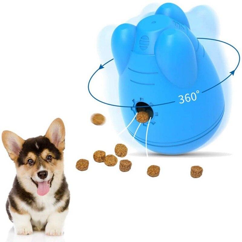 Funny Dog Toys Leakage Food Dispenser for dogs and cats, made of durable ABS material, designed for interactive play and food dispensing.