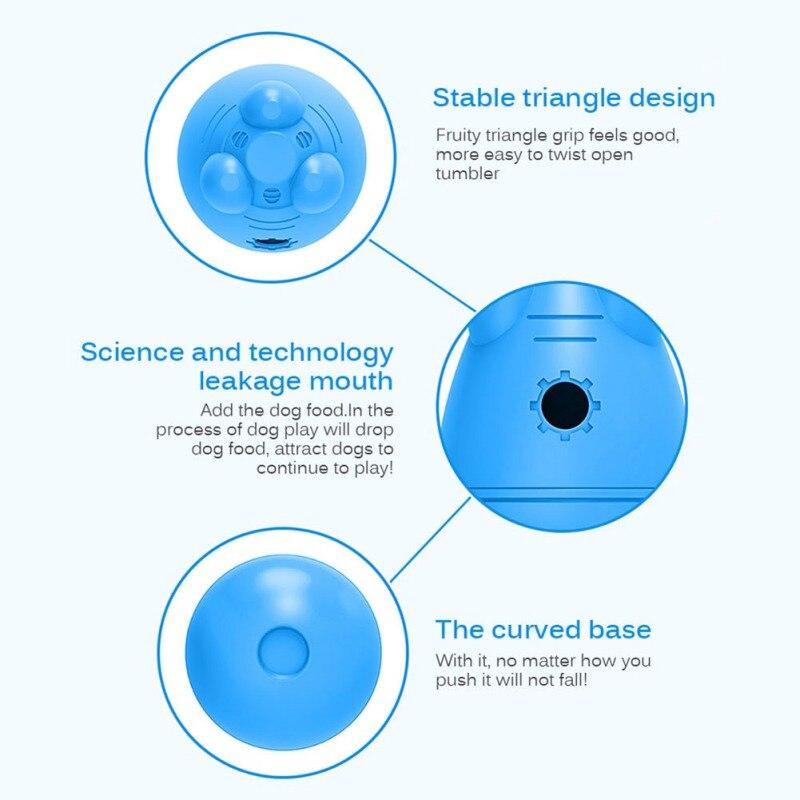 Funny Dog Toys Leakage Food Dispenser for dogs and cats, made of durable ABS material, designed for interactive play and food dispensing.