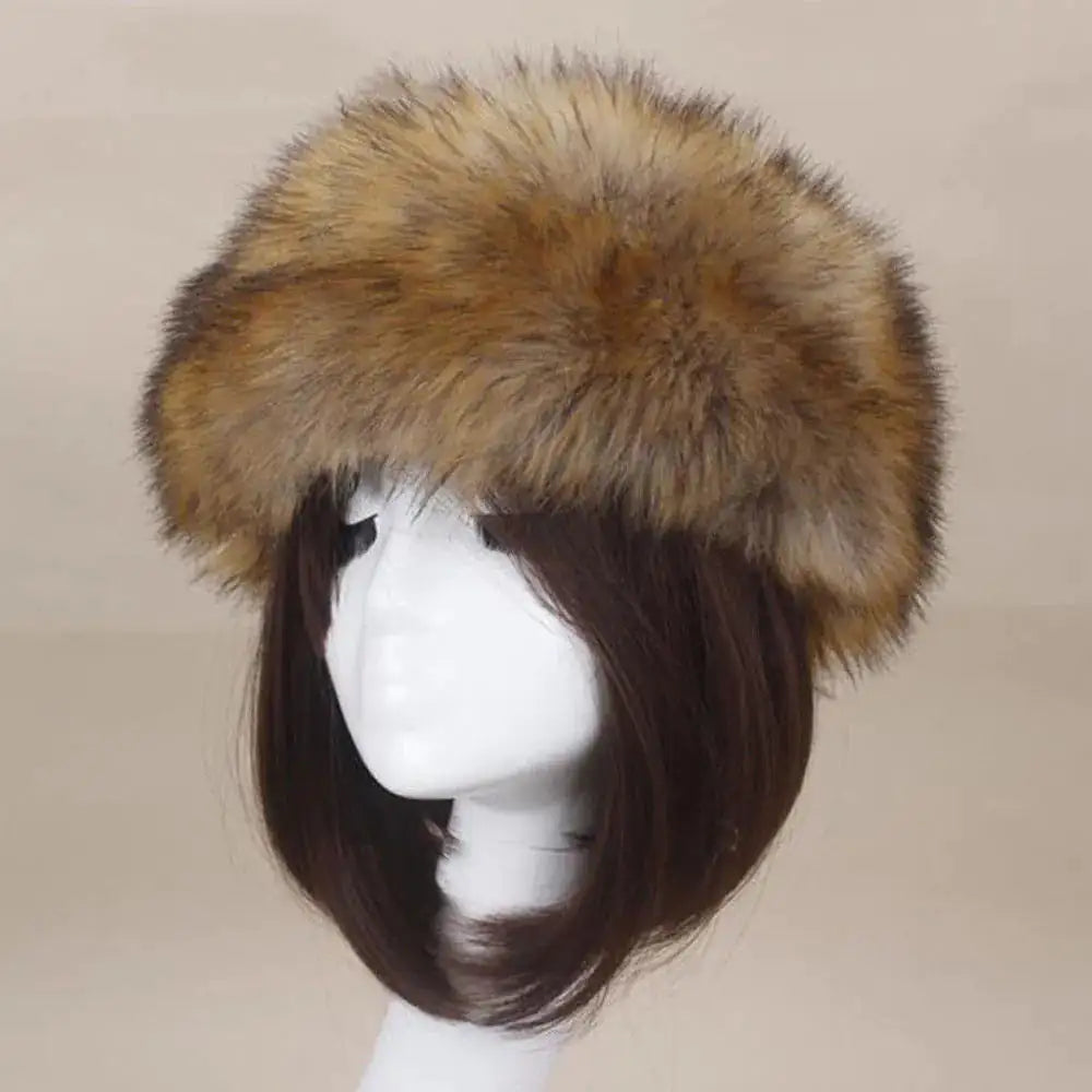 Fur Alpaca Winter Hat showcasing luxurious alpaca fur in a stylish design, perfect for winter warmth and elegance.