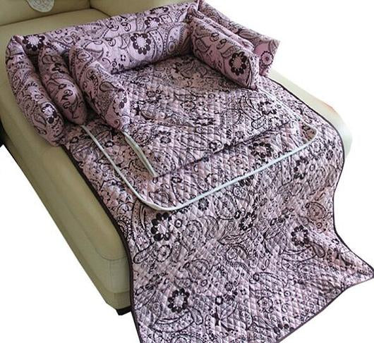 Furniture Saver Comfy Cat Bed in a cozy setting, designed to protect furniture while providing comfort for cats.