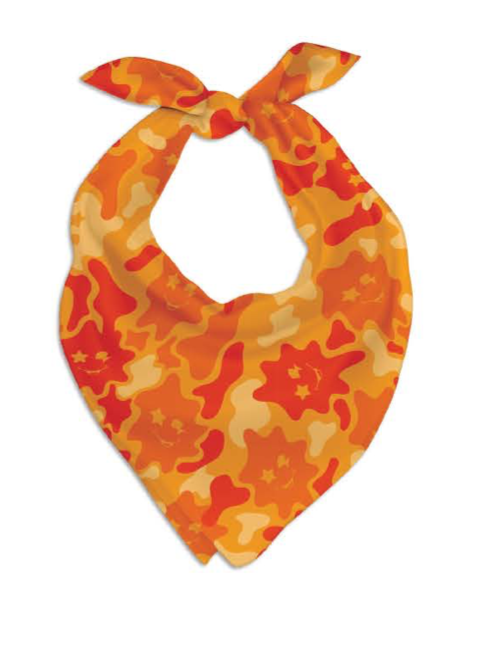 Glo Gang x Fresh Pawz Cooling Bandanna featuring stylish design and cooling fabric, perfect for pets and fans of Chief Keef.