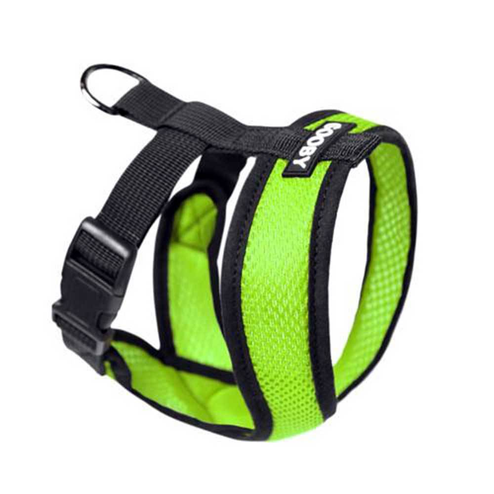 Gooby Comfort X Dog Harness in various colors with a stylish X frame design, suitable for all dog sizes.