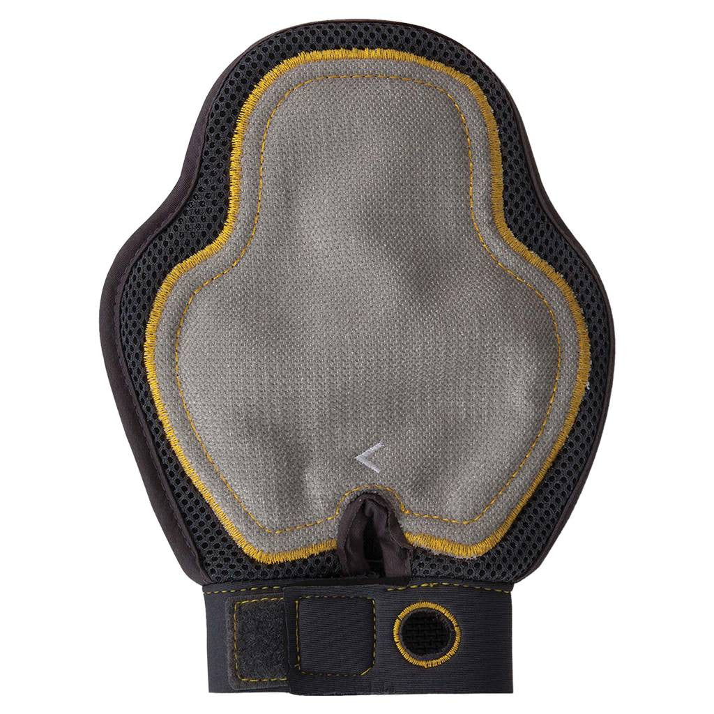 Gripsoft 3 in 1 Dog Grooming Glove featuring rubber sides with tiny brush-like fingers for effective grooming and massaging.