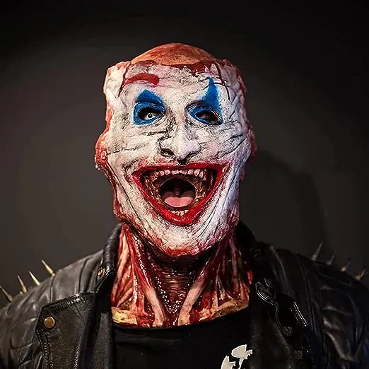 Halloween Double Layer Mask featuring intricate spooky motifs and dual-layer design for enhanced depth and comfort.