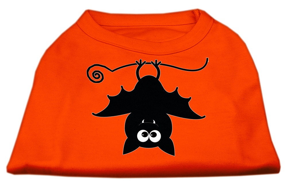 A cute Halloween shirt for pets featuring 'Batsy the Bat' design, perfect for dogs and cats.