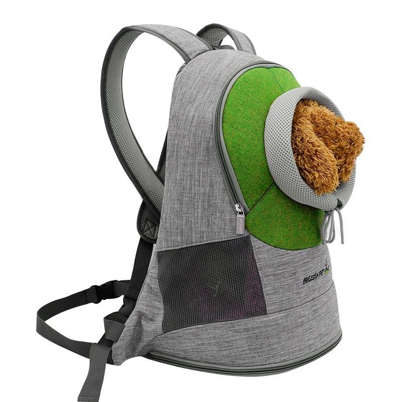 High Quality Fashion Backpack for Pets, featuring breathable mesh fabric, adjustable straps, and safety buckle for secure pet travel.